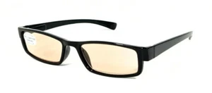 GLARE-X40 ANTI-GLARE Computer Readers Reduces Eye Fatigue Half-Eye Black - Picture 1 of 8