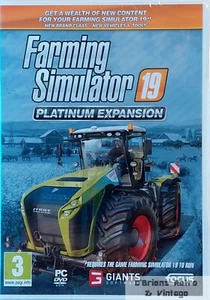 Farming Simulator 19 - Expansión Platinum - PC DVD-ROM - Nuevo Precintado - Imagen 1 de 2