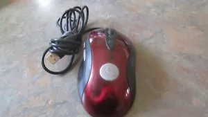 Logitech MX510 Optical Mouse Performance Gaming USB Wired MX 510 (Red) - Picture 1 of 7