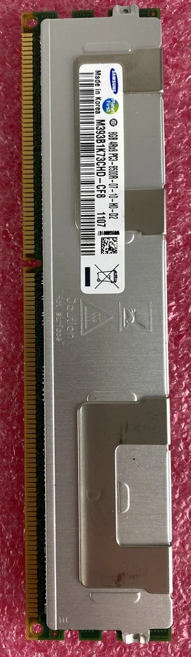 Samsung M393B1K73CHD-CF8 8GB PC3-8500 DDR3-1066MHz ECC Quad Rank Memory - Image 1 of 4