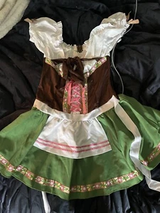 Fraulein Bavarian Oktoberfest Bier Garten Costume-beer wench-German-sexy-dress - Picture 1 of 2