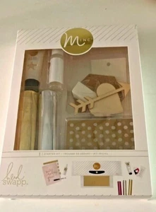 2- Heidi Swapp Minc Collection Starter Kit 12" Inch Foil Rolls+Shapes+more - Picture 1 of 7