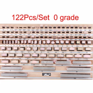Block Gauge 122Pcs/Set 0 grade Caliper Block Gauge Inspection Tools - Picture 1 of 2