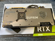 New ListingMSI GeForce RTX 3090 SUPRIM X 24GB GDDR6X Graphics Card Boxed