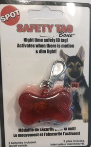 Safe T Tag Bone Shape Led Id, by Pet Sourcing - Picture 1 of 4