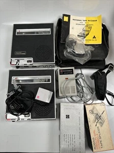 2 Vintage Panasonic RQ-116 Reel to Reel Tape Recorder With Mic Untested - Picture 1 of 13
