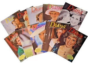 10 x Vintage Diana An Extraordinary Life Magazines Bundle The People's Princess - Bild 1 von 9