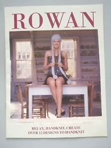 HANDKNIT GARMENTS & ACCESSORIES, 12+ patterns - ROWAN Knitting Pattern Book, NEW - Picture 1 of 13