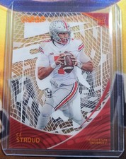 2023 Panini CJ Stroud Clear Vision RC/Jerry Rice Clearly Donruss (Error Card)