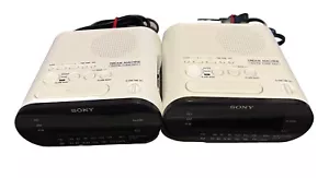 Sony Dream Machine clock radio icf-c218 (lot of two) as pictured - Picture 1 of 2