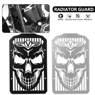 New Motorcycle Radiator Guard Fit For KAWASAKI VULCAN 900 CLASSIC/LT 2006-2024 Foto 1 de 4