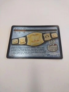 WWF/ WWE Raw Deal CCG WWE Spinner Belt 41/TK Foil - Picture 1 of 2