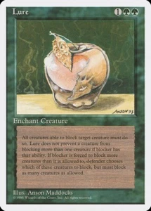 Señuelo 1995 sin lámina poco común cuarta edición Magic The Gathering casi como nuevo - Imagen 1 de 2