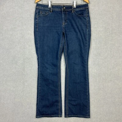 Esprit Jeans Womens W34xL28 Blue Denim Bootcut Stretch Mid Waisted - Image 1 of 4