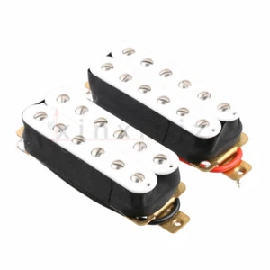 Mini juego de pastillas de doble bobina pastilla Humbucker para guitarra eléctrica blanca - Imagen 1 de 6