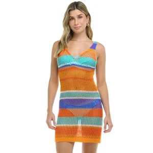Seajay Crochet Cover-Up Dress - Picture 1 of 2