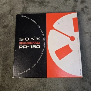 NEU-NEU IN OVP. SONY MARKE. MODELL PR-150 ROHLING 7" LEER TONBANDSPULE. JAPAN - Bild 1 von 7