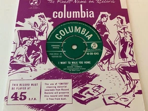 SHANE RIMMER I Want To Walk You Home FATS DOMINO 1959 UK Columbia DB4343 MINT - Picture 1 of 2