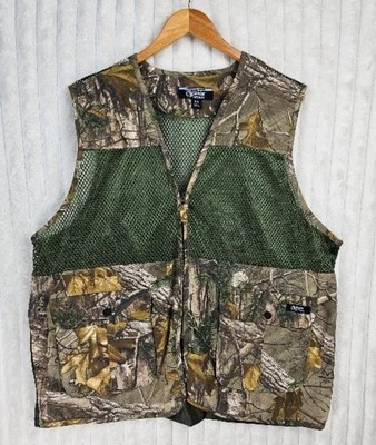 Gander Mountain Guide Series Camo Sleeveless Vest Size M/L - Image 1 of 4