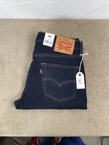 Levi's 511 Slim Flex Stretch dunkle Waschung blau Denim Herrenjeans 32 x 36 neu mit Etikett - Bild 1 von 12