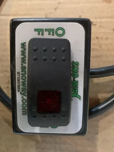 Snoway Salter On Off Switch 3 Wire NOS OEM 96105793 Cabinet 1 - Picture 1 of 4