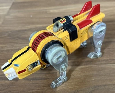Voltron Die Cast 1981 Y&K  Yellow Lion #5 Metal Vintage Japan GB-36 Golion Japan - Image 1 of 4