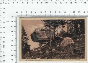 Alte Ansichtskarte Bukowine bei Bad Kudowa "Wilde Löcher",  gelaufen, 1929 - Bild 1 von 2