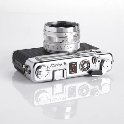 PROBADO Funciona Yashica Electro 35 G Telémetro Cámara Película Batería Nueva + Adaptador Foto 1 de 4