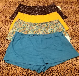 Secret Treasures Women's Sleep Shorts Set of Four Size XL (16-18) - Picture 1 of 24
