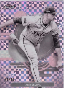 2025 Topps Finest Tarik Skubal #164 Pearl Checkerboard /40 SSP - Picture 1 of 2