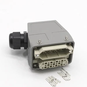 NEU EUROMAP67 50-poliger europäischer Standard 67 Stecker Schwerlaststecker - Bild 1 von 1