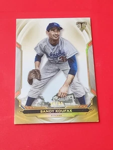 Sandy Koufax 2019 Topps Triple Threads Gold 98/99 Los Angeles Dodgers #48 - Picture 1 of 5