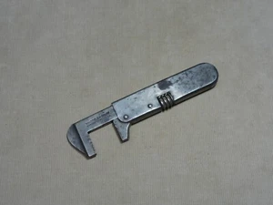 Wakefield Adjustable Wrench No 8 Pat Sept 4, 1900 Early Motorcycle Accessory - Picture 1 of 15