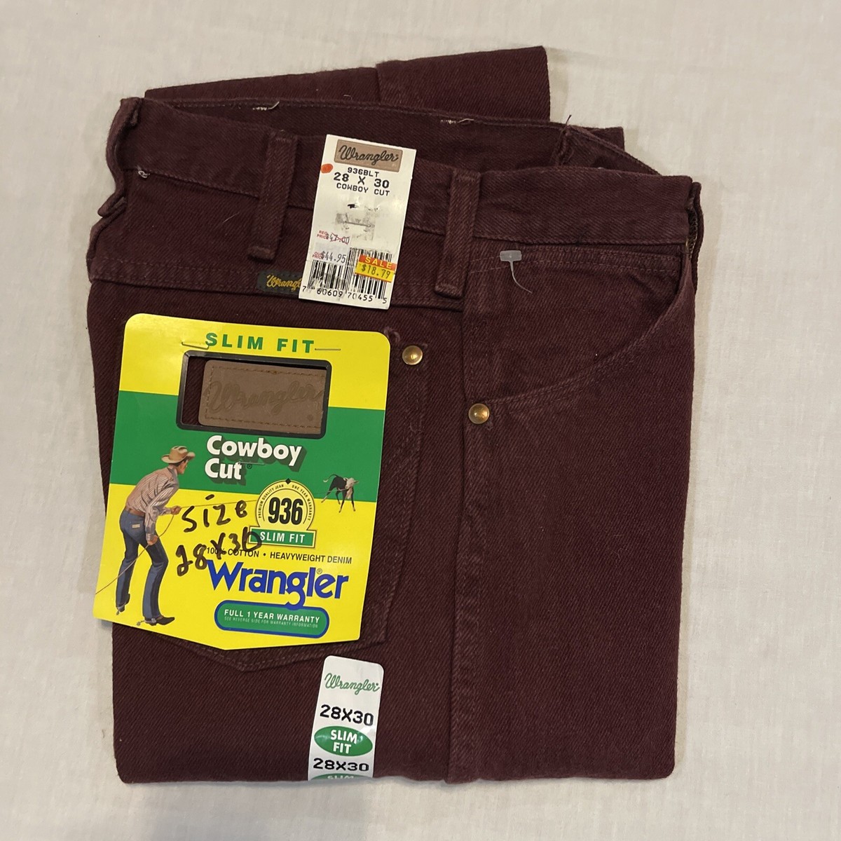 Wrangler 936 for Men Denim Jeans for sale | eBay Wrangler 936 for Men Denim Jeans for sale | eBay