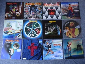 Marillion Sammlung Restposten LP 7 Vinyl Alben 12" Singles IMPORT PROMO BILD DISC - Bild 1 von 11