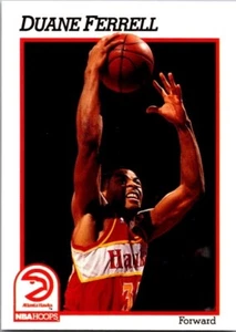 1991 -92 NBA Hoops - #332 Duane Ferrell - Picture 1 of 2
