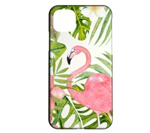 Coque pour iphone 15 14 Pro Max 13 12 11 XR XS X 7 8 6 FLAMANT ROSE 06 - Picture 1 of 1