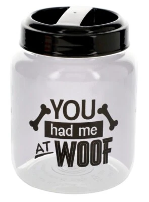 Contenedores herméticos de plástico sin BPA para gatos y perros mascotas golosinas y almacenamiento de alimentos a elección Foto 1 de 4