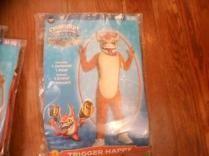 SKYLANDERS SPYROS ADVENTURE TRIGGER HAPPY BOY HALLOWEEN COSTUME S 6 & 8 NIP - Picture 1 of 2