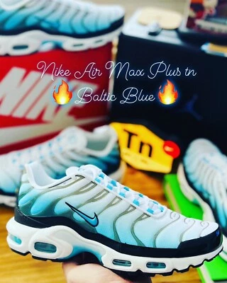 Nike Air Max Plus TN Baltic Blue Requin FD9751-100 Taille 8 us 41 uk 7 Neuve - Photo 1/4