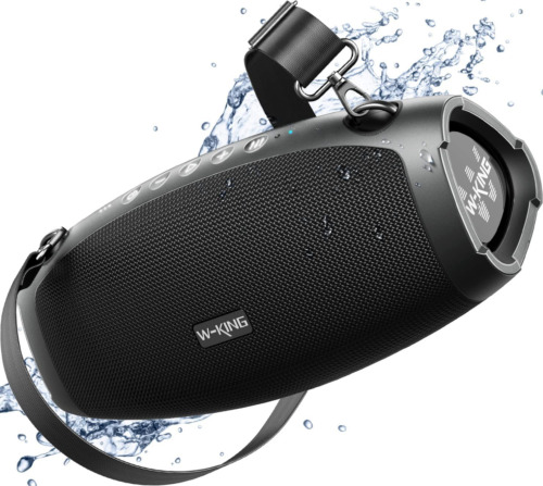 Boombox Portable Waterproof Bluetooth Speaker Super Loud Outdoor Wireless 42H