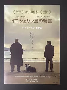 The Banshees of Inisherin 2022 Martin McDonagh Japanese B5 Flyer Movie Poster - Picture 1 of 2