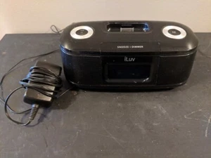 iLuv Wake and Shake iPod Alarm Clock - Black - Picture 1 of 4