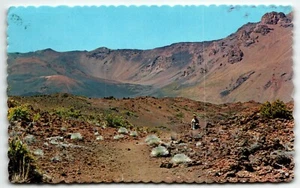 Haleakala Krater Postkarte Hawaii Nationalpark Maui PM 1981 - Bild 1 von 2