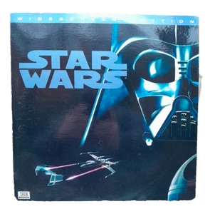 VTG 1995 STAR WARS A NEW HOPE LASER DISC WIDESCREEN EDITION 2-DISC SET LASERDISC - Picture 1 of 2