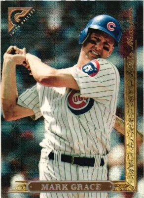 1996 TOPPS Gallery The Masters #180 Mark Grace Chicago Cubs Baseball Card - Image 1 of 2