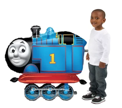 Thomas the Tank Engine Balloon - Gliding, 25in ~ Boys Birthday Party Decorations - image 1 of 2