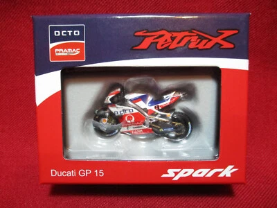 Danilo Petrucci #9 Ducati GP 15 Czech Republic 2016 MotoGP Octo 1/43 Scale Spark - Image 1 of 3