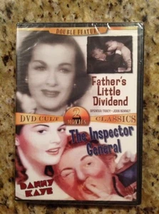 Double Feature:Father's Little Dividend/Inspector General(DVD,2005)NEW Authentic - Imagen 1 de 4