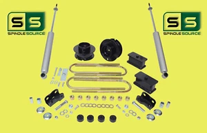 KIT ELEVADOR DE 2,5""/2,5"" PARA ESPACIADORES/2,5"" PARA 13-18 DODGE RAM 2500/3500 2WD EJE 3,5 - Imagen 1 de 1